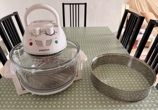 Horno Convección Cristal Beper tipo Airfryer.