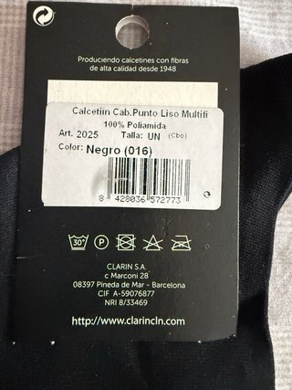 Calcetines Clarin Hombre Antialérgicos Talla Única