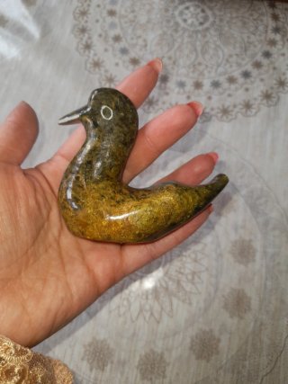 Figura de patito antigua