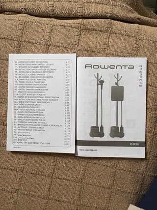 Plancha de vapor vertical Rowenta