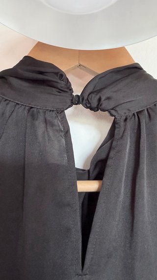 Top Zara nero raso