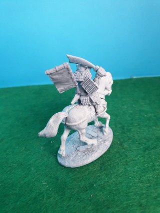 Samurai a cavallo di metallo
