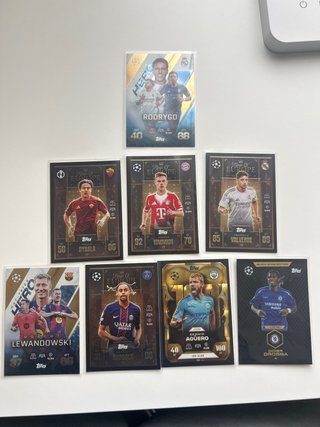 Colección Cartas Fútbol Topps Champions League