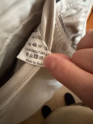 Pantaloncini uomo Beige Taglia M