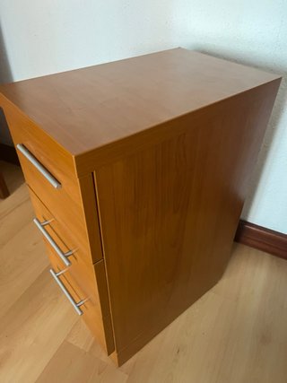 Cajonera de madera sobremesa