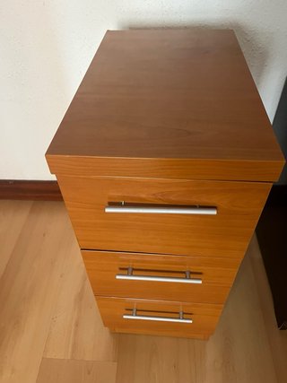 Cajonera de madera sobremesa