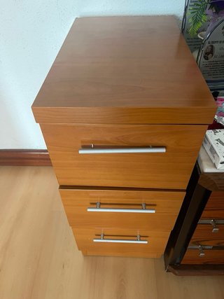 Cajonera de madera sobremesa
