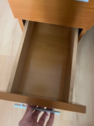 Cajonera de madera sobremesa
