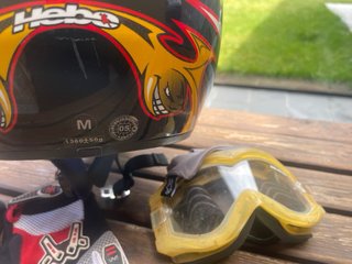 Casco HEBO Off-Road Blanco