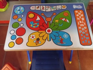 Pupitre infantil mariposa Vercor