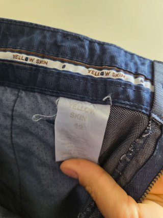 Pantalón Yellow Skin Azul Talla 42
