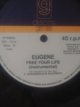 Vinilo Eugene Free Your Life Pop Rock