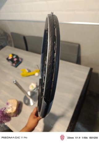 Raqueta de tenis Decathlon para reparar