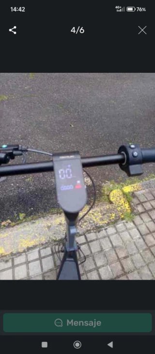 Patinete eléctrico plegable