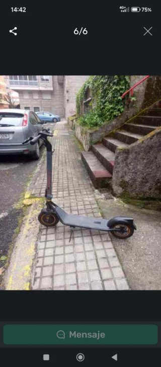 Patinete eléctrico plegable