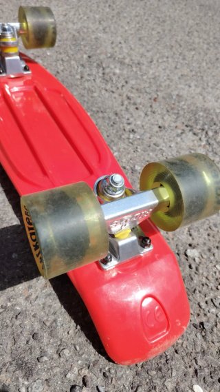 Skateboard Ridge Mini Cruiser Rosso