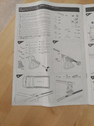 Baca techo Thule 417.