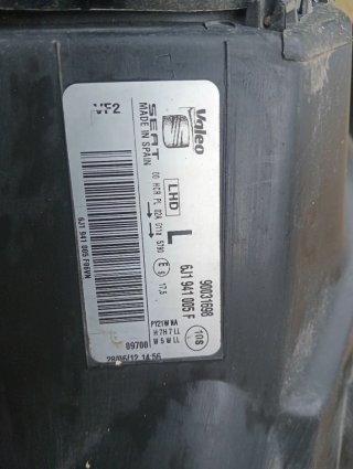 Faro delantero izq Seat Ibiza 6J 2012-2015