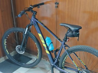 Bicicleta BH Azul y Amarilla Spike 2.0