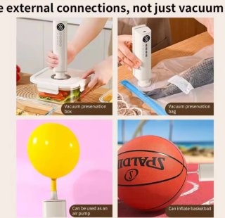 Selladora al vacío inalámbrica portátil