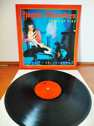 Yngwie Malmsteen - Trial By Fire LP 1989 🇪🇺