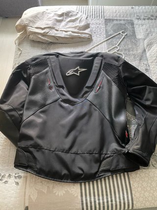 Chaqueta Alpinestars Verano Negra Roja