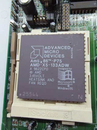 Placa base 486 + Procesador AMD