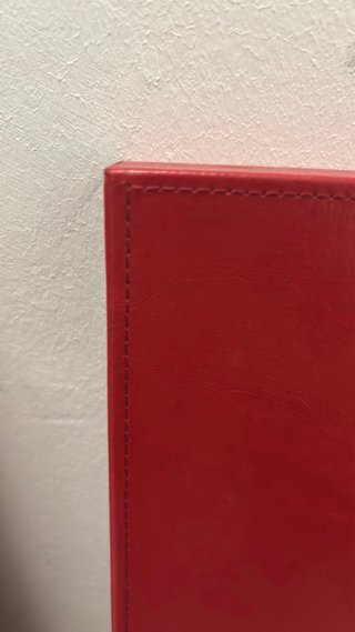 2 Tapas de mesa auxiliar roja 55x55