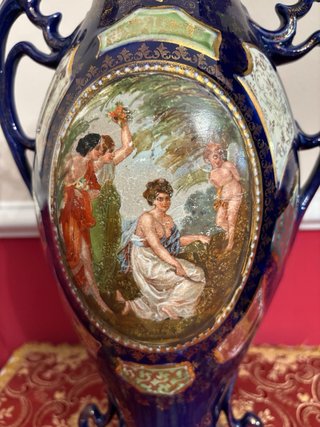 Antico vaso porcellana '800