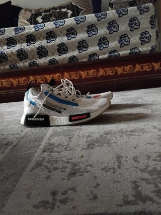 Zapatillas Adidas Mujer Blancas y Azules