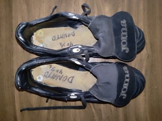 Botas Joma "match worn" de Donato Gama (1999-2000)