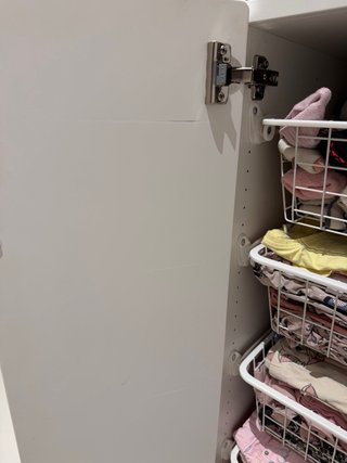 Guardaroba per bambini Ikea Smastad bianco