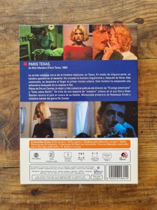 Paris Texas DVD