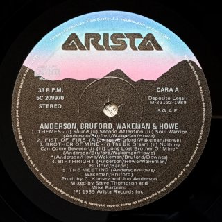 Anderson, Bruford, Wakeman, Howe - LP