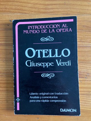 Lote 5 Libretos Ópera Daimon