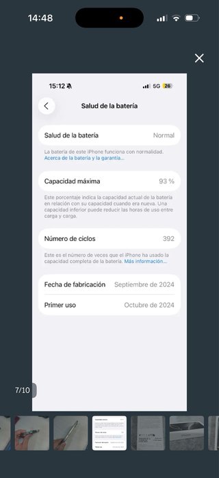 iPhone 16 Pro 128GB SIM Física