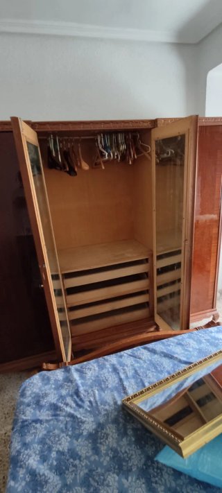 Dormitorio antiguo 6 piezas