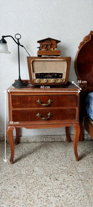 Dormitorio antiguo 6 piezas