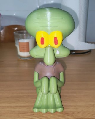 Figura Calamardo 3D
