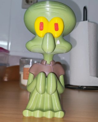 Figura Calamardo 3D