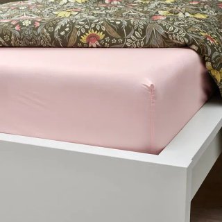 Sábana bajera IKEA ULLVIDE 140x200 cm Rosa