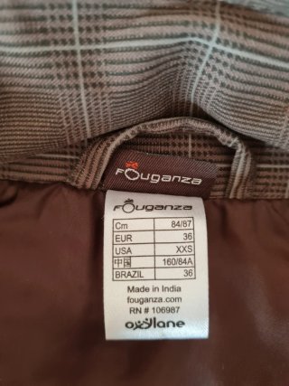 Chaleco de equitación Fouganza