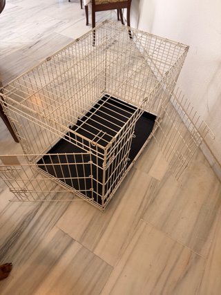 Jaula plegable para perro grande