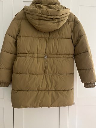 Abrigo plumífero Bimba y Lola beige ocre