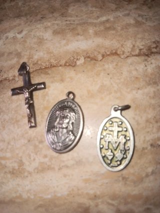 Lote de 6medallas religiosas