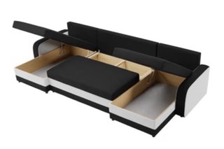 Sofá  cama chaiselongue doble