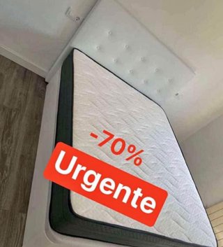 Canapé abatible + Colchón -70%