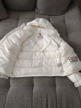 Chaqueta estilo Moncler Maya Blanca Talla 3