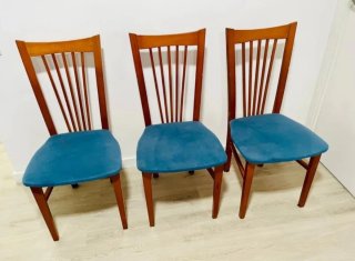 Mesa extensible 90x90-180 y 3 sillas