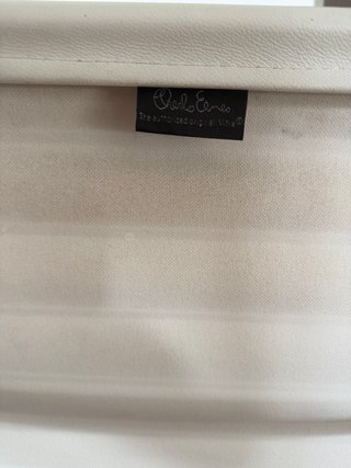 Silla de oficina Vitra Eames Piel Blanca, ORIGINAL